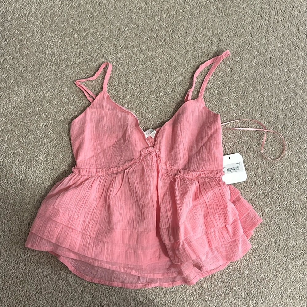 NWT pink altared state tank top blouse